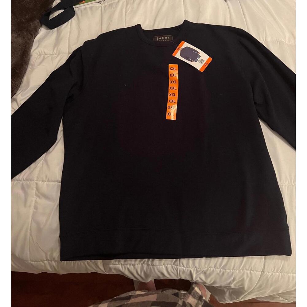 Jach’s Navy Blue Crewneck